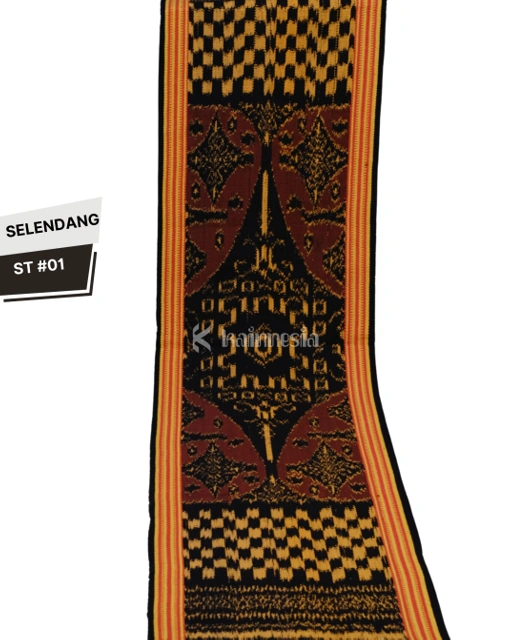 Image of KAINNESIA Syal Selendang Etnik Premium Motif Bali 