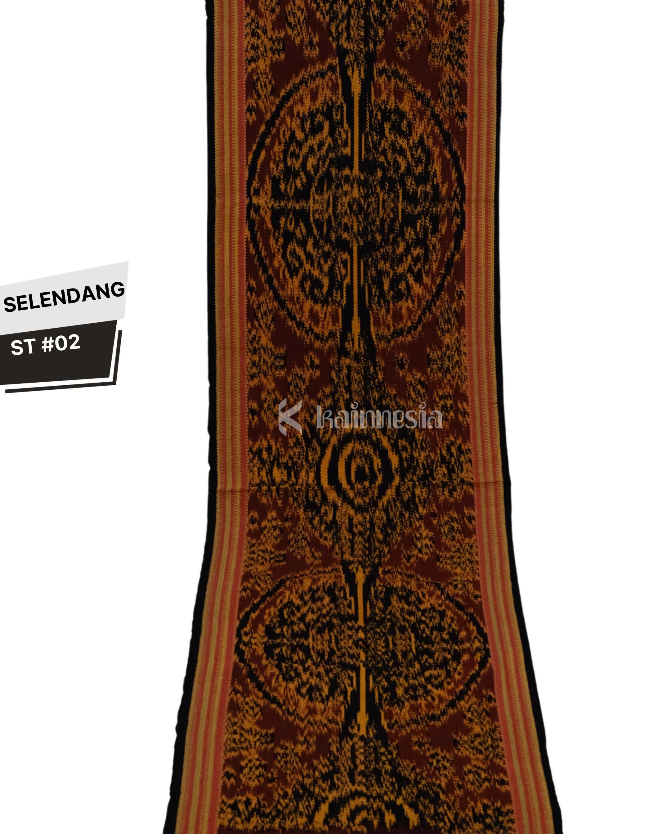KAINNESIA Syal Selendang Etnik Premium Motif Bali 