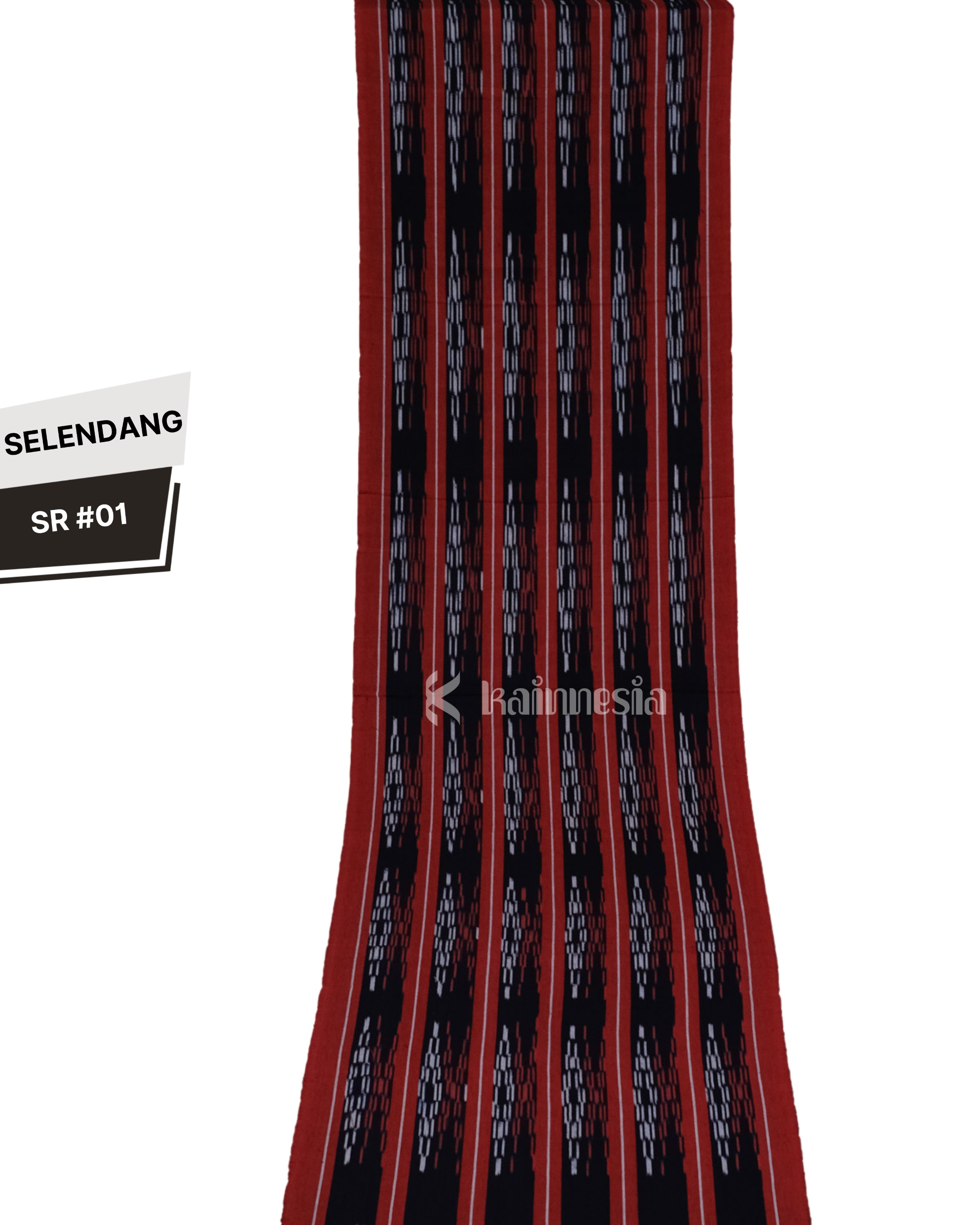 KAINNESIA Selendang Tenun Motif Rote