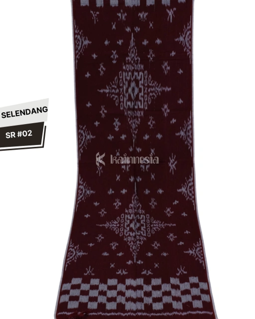 Image of KAINNESIA Selendang Tenun Etnik Motif Bali