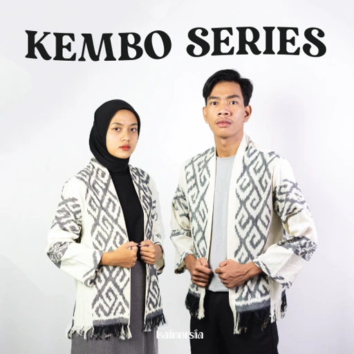 Image of KEMBO - OUTER TENUN - KODE 04 HITAM 