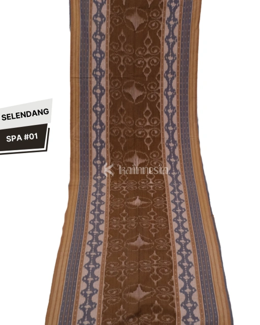 Image of  KAINNESIA Selendang Etnik Premium Pewarna Alam