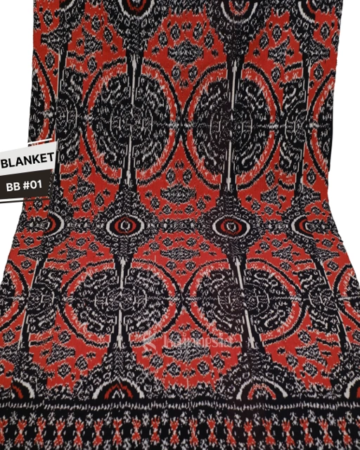 Image of KAIN - BLANKET TENUN IKAT PREMIUM - MOTIF BALI