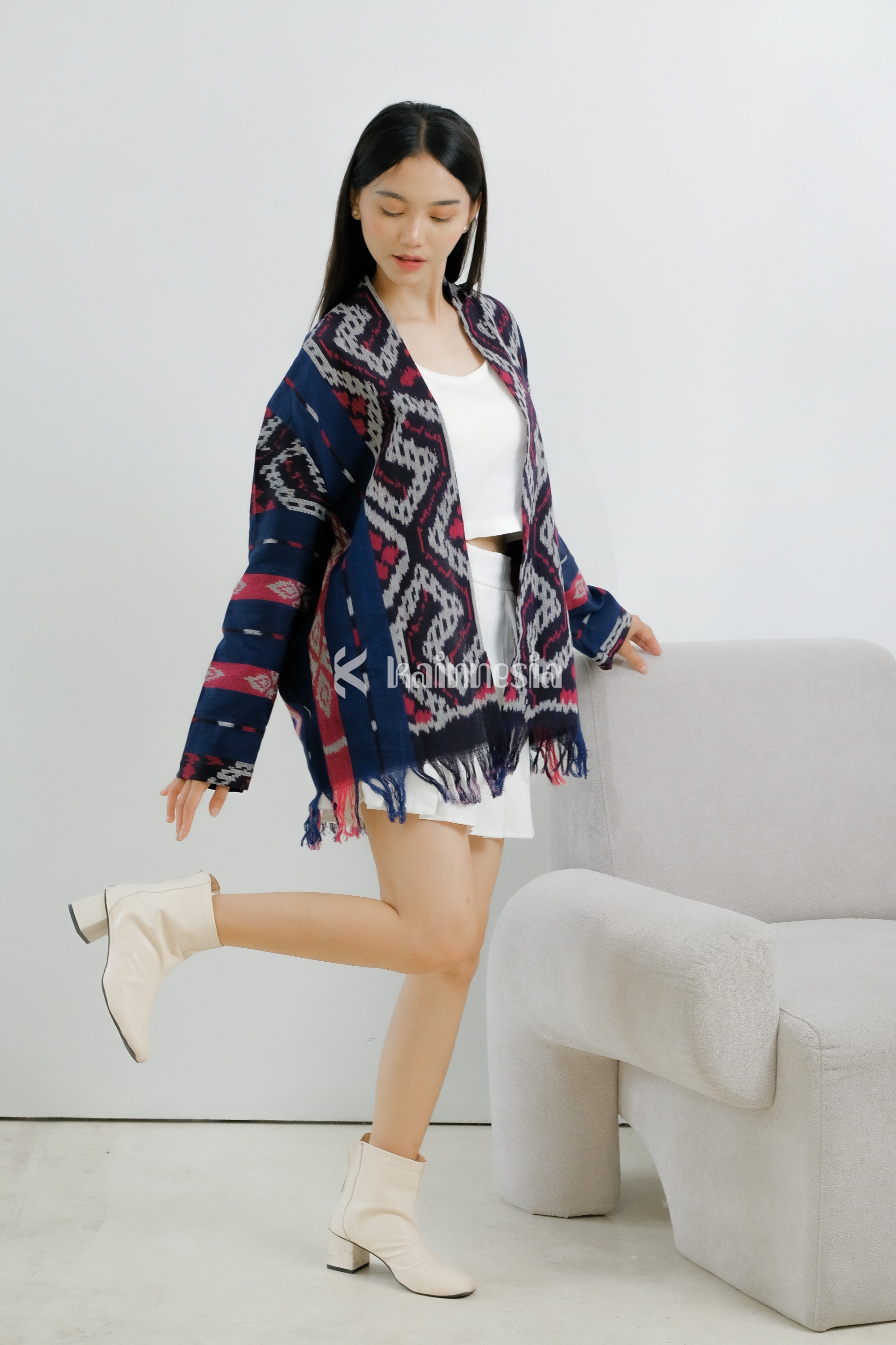 KEMBO - OUTER TENUN - KODE 09 BIRU MERAH