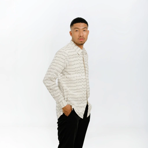 Image of KAINNESIA Hem Tenun Pria Gayatri Series