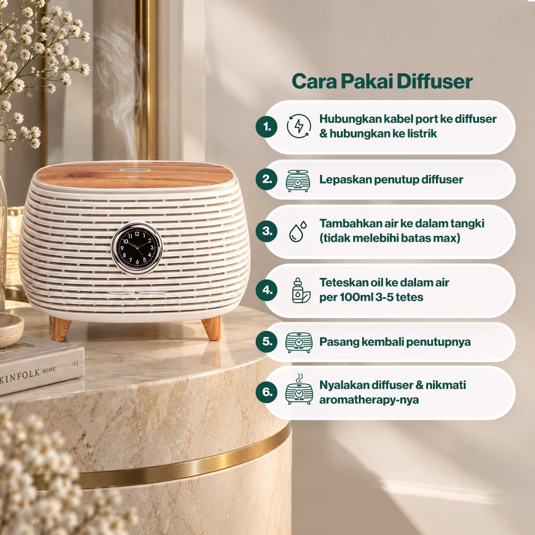 CAPSEN Diffuser Bird Nest Bluetooth Bundle Oil Aromatherapy Humidifier
