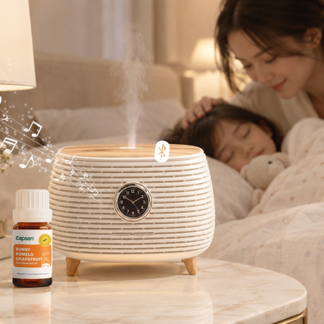 CAPSEN Diffuser Bird Nest Bluetooth Bundle Oil Aromatherapy Humidifier