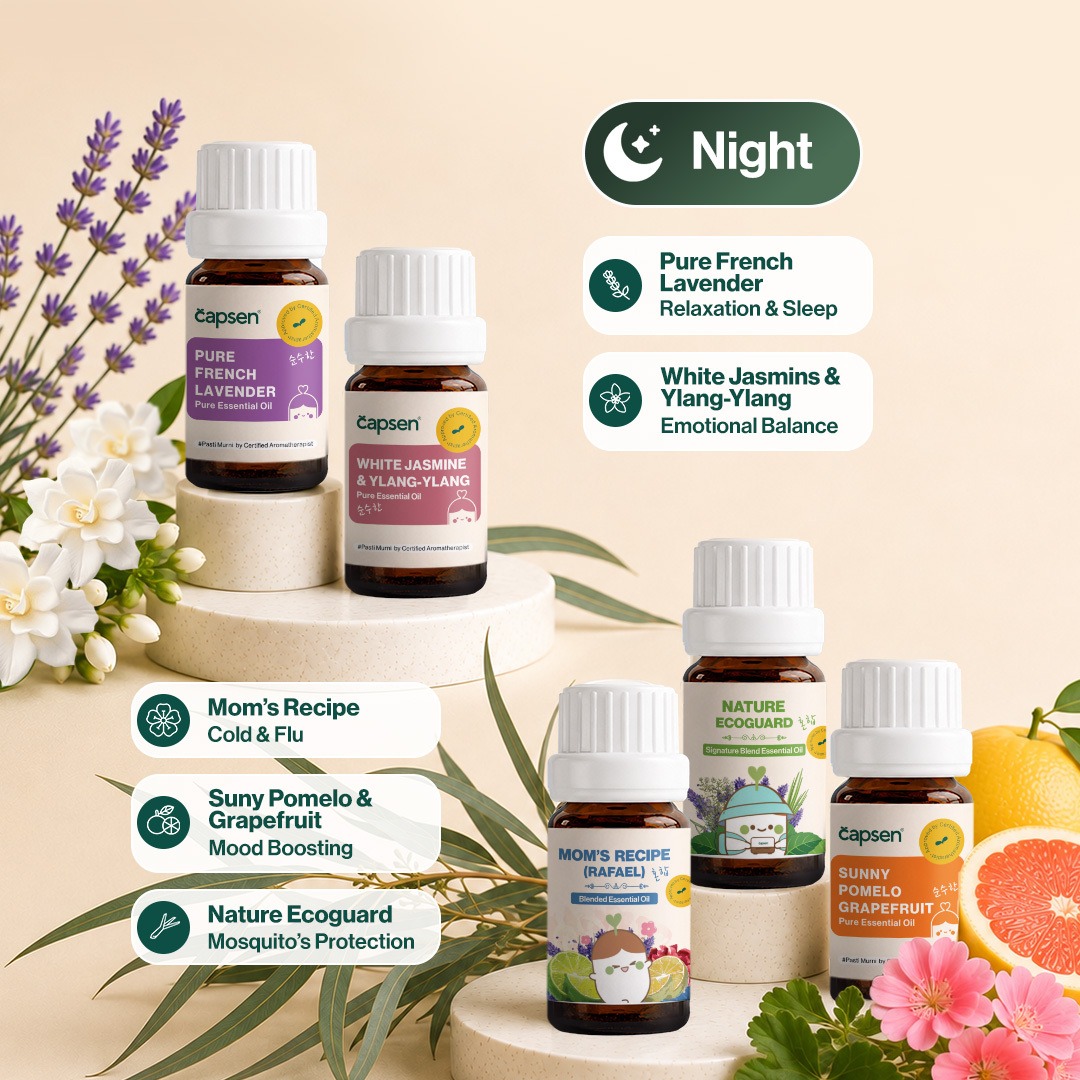 CAPSEN Wellness at Home Starter Package OIL ONLY Pure Essential Oil Aromatherapy