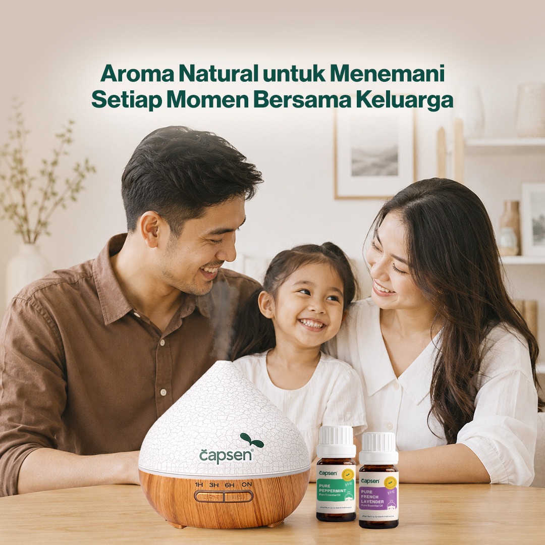 CAPSEN Wellness at Home Starter Package OIL ONLY Pure Essential Oil Aromatherapy