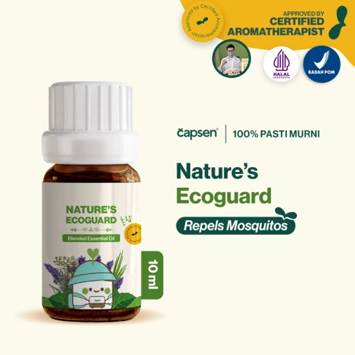 Image of CAPSEN Nature's Ecoguard Signature Wellness Blend Essential Oil Aromatherapy