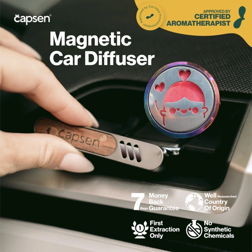 Image of CAPSEN Car Vent Clip Diffuser Essential Oil Aromatherapy Pengharum Mobil