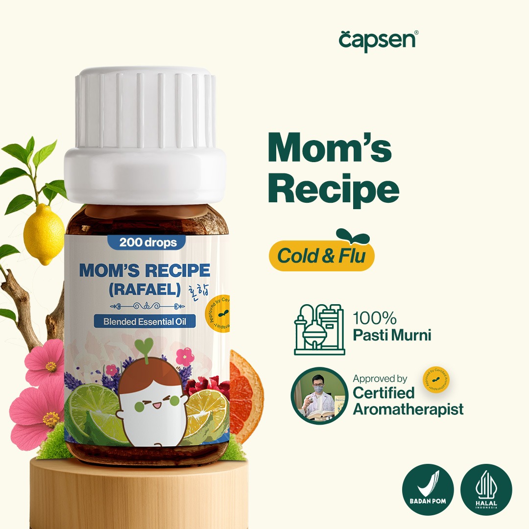 CAPSEN Mom 's Recipe Signature Wellness Blend Essential Oil Aromatherapy