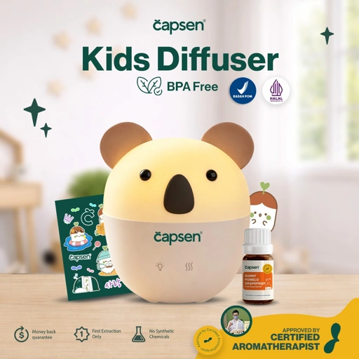 Image of CAPSEN Kids Diffuser USB Essential Oil Aromatherapy Humidifier