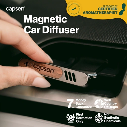 Image of CAPSEN Car Vent Clip Diffuser Essential Oil Aromatherapy Pengharum Mobil