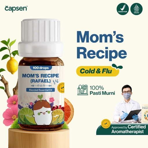 CAPSEN Mom 's Recipe Signature Wellness Blend Essential Oil Aromatherapy