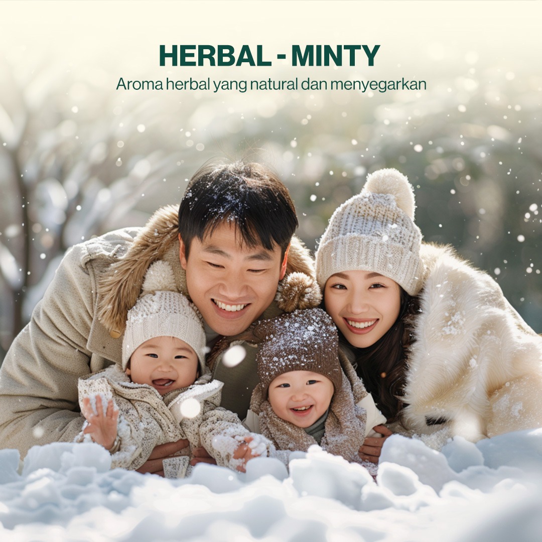 CAPSEN 10ml Mint Herbal Woody Pure Essential Oil 100% Murni Aromatherapy