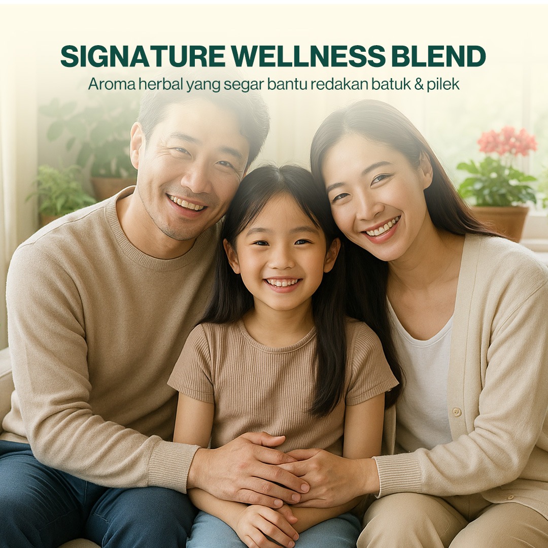 CAPSEN 10ml Signature Blend Pure Essential Oil 100% Murni Aromatherapy