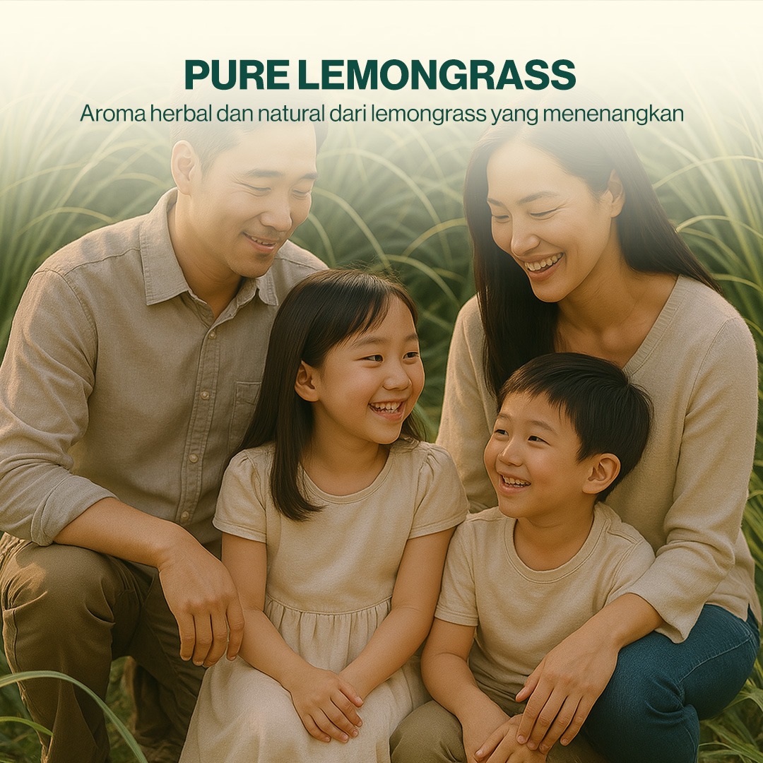 CAPSEN 10ml Green Lemongrass Pure Essential Oil Aromatherapy Minyak Esensial