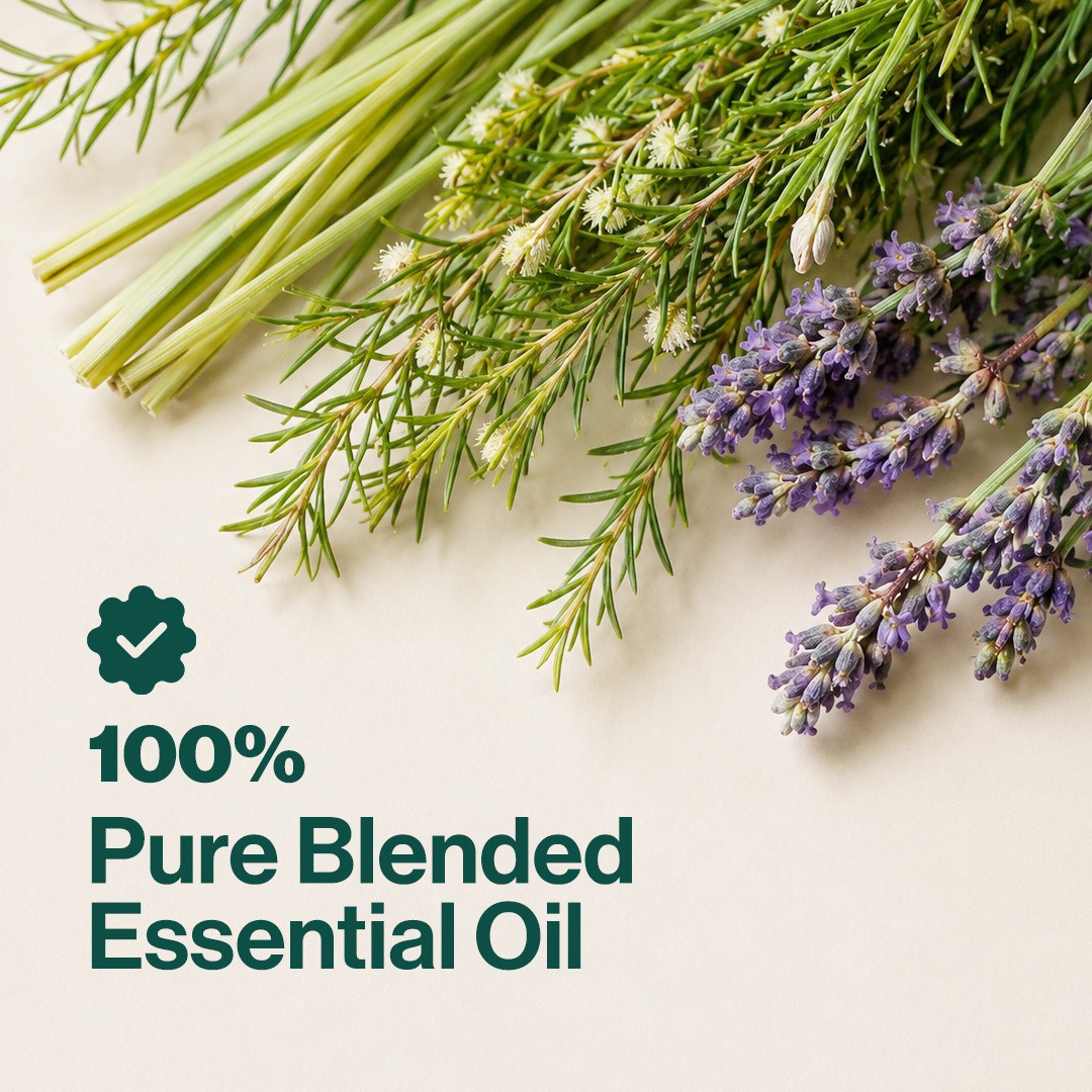 CAPSEN Nature's Ecoguard Signature Wellness Blend Essential Oil Aromatherapy