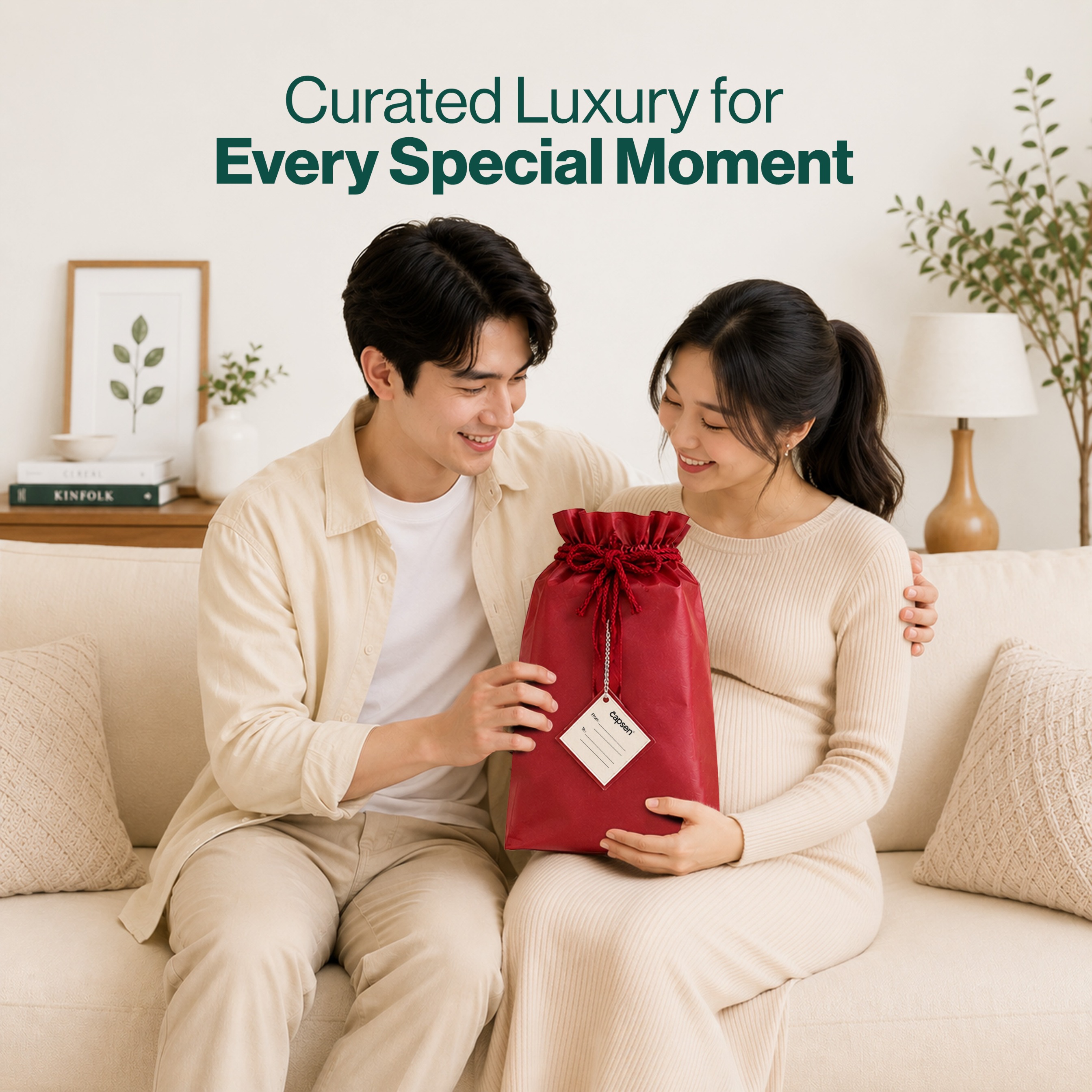 CAPSEN Gift Box Hampers Package Hadiah Diffuser Aromatherapy