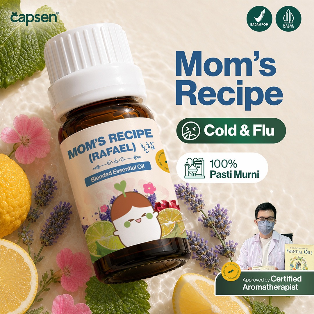 CAPSEN Mom 's Recipe Signature Wellness Blend Essential Oil Aromatherapy