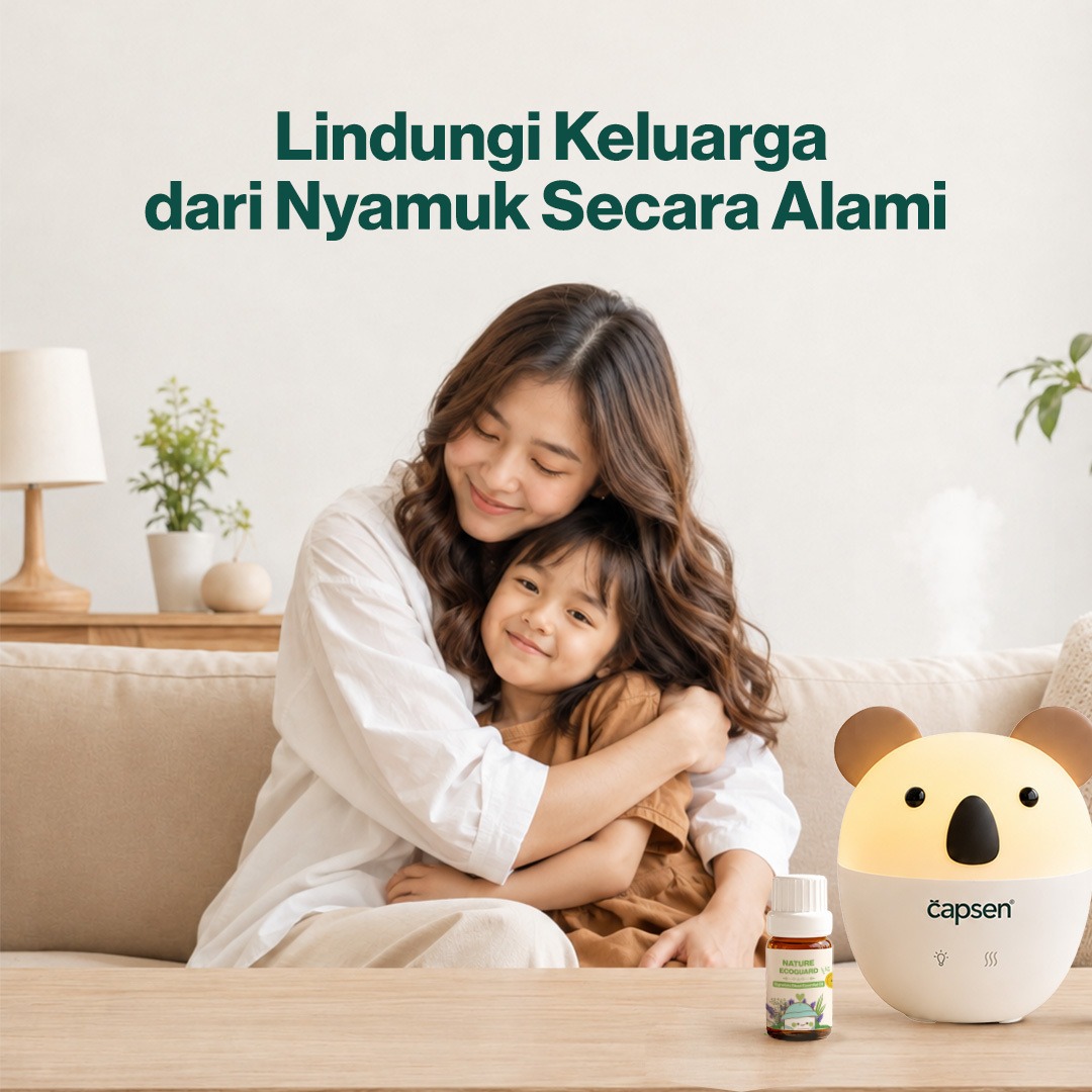 CAPSEN Nature's Ecoguard Signature Wellness Blend Essential Oil Aromatherapy