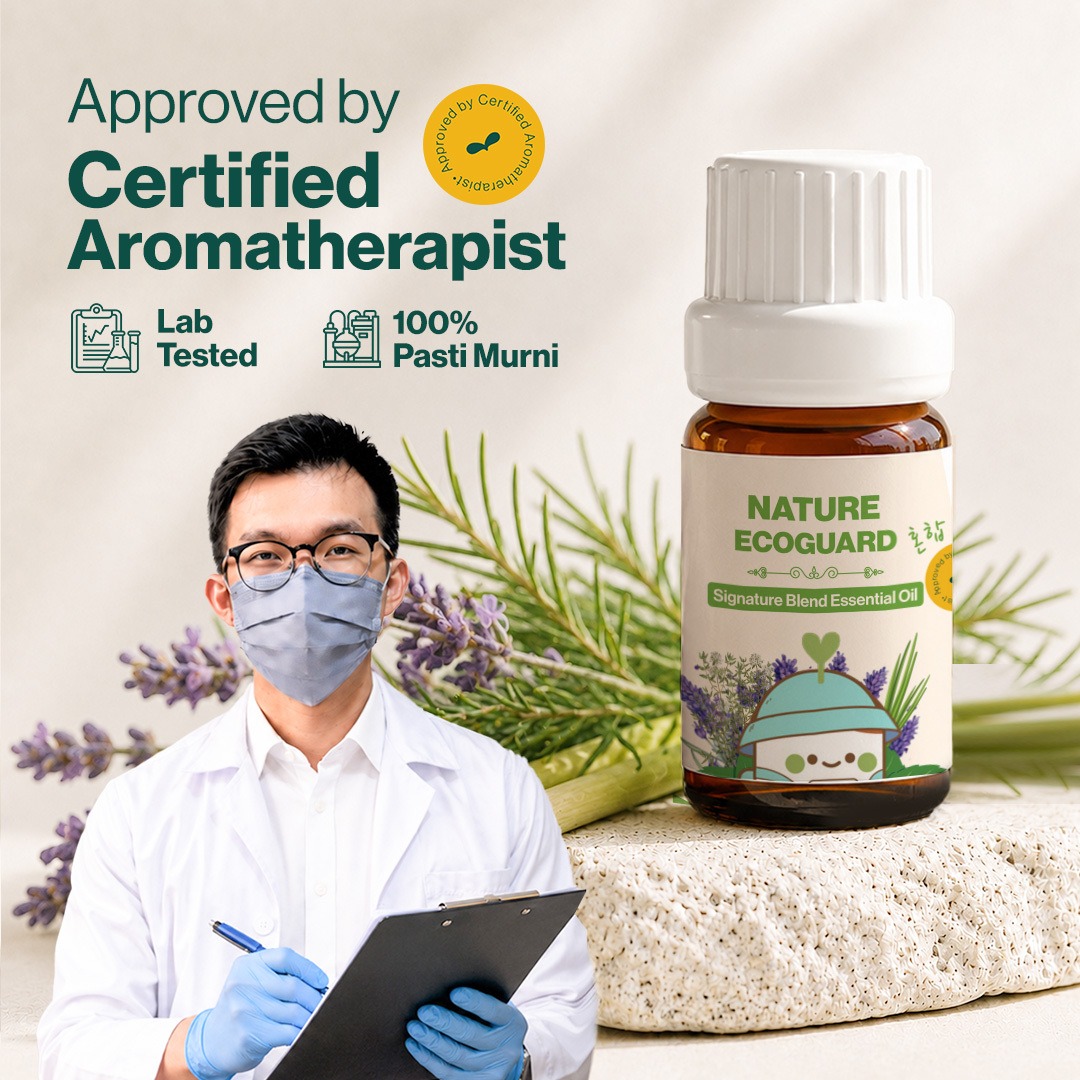 CAPSEN Nature's Ecoguard Signature Wellness Blend Essential Oil Aromatherapy
