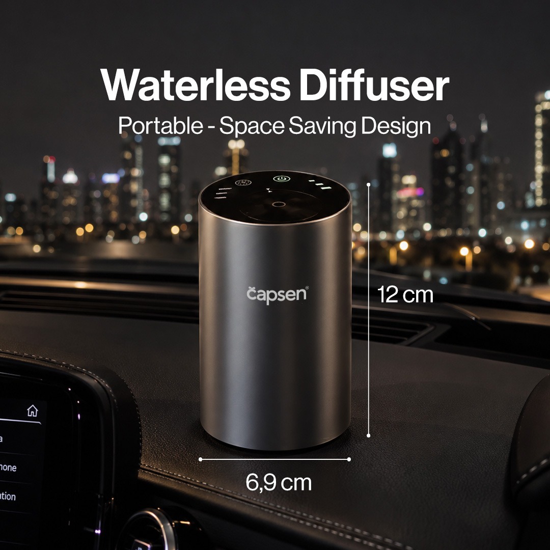 CAPSEN Car Waterfree Tumbler AromaGo Portable Diffuser Essential Oil Aromatherapy