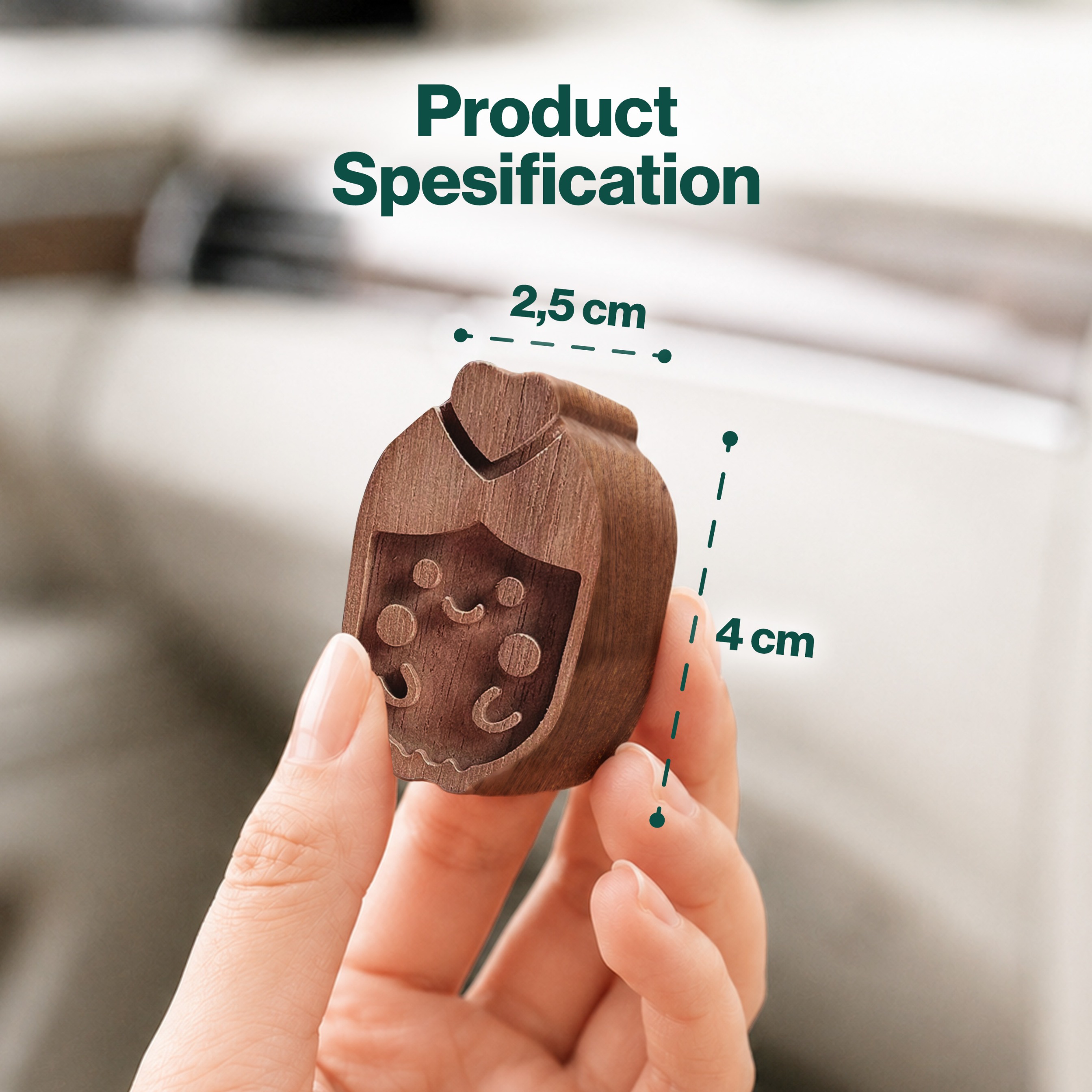 CAPSEN Car Diffuser Sakura Walnut Pengharum Mobil Aromatherapy Essential Oil