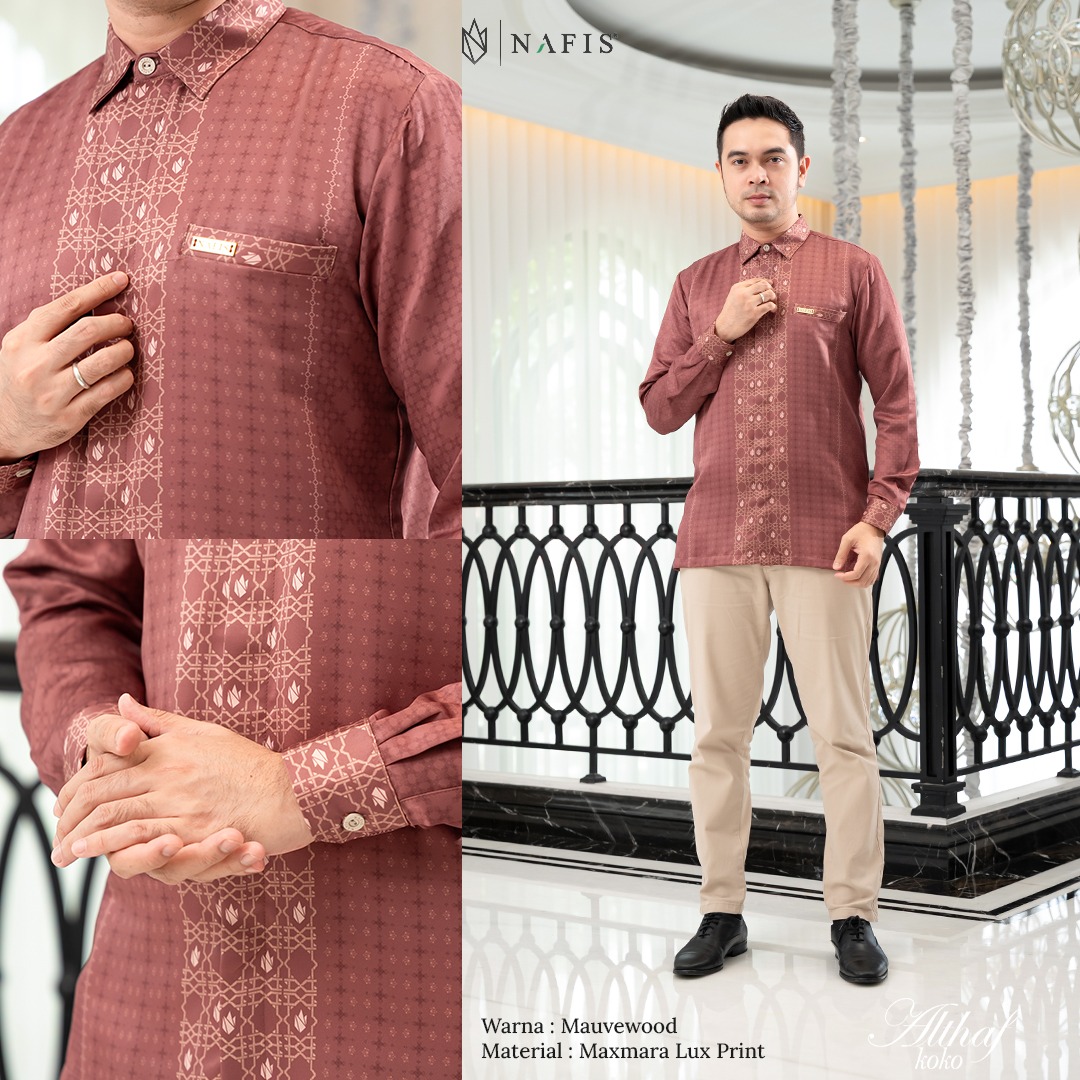 NAFIS SARIMBIT SERENITY OF SAMARKAND KOKO ALTHAF PJG MATERIAL MAXMARA LUX PRINT