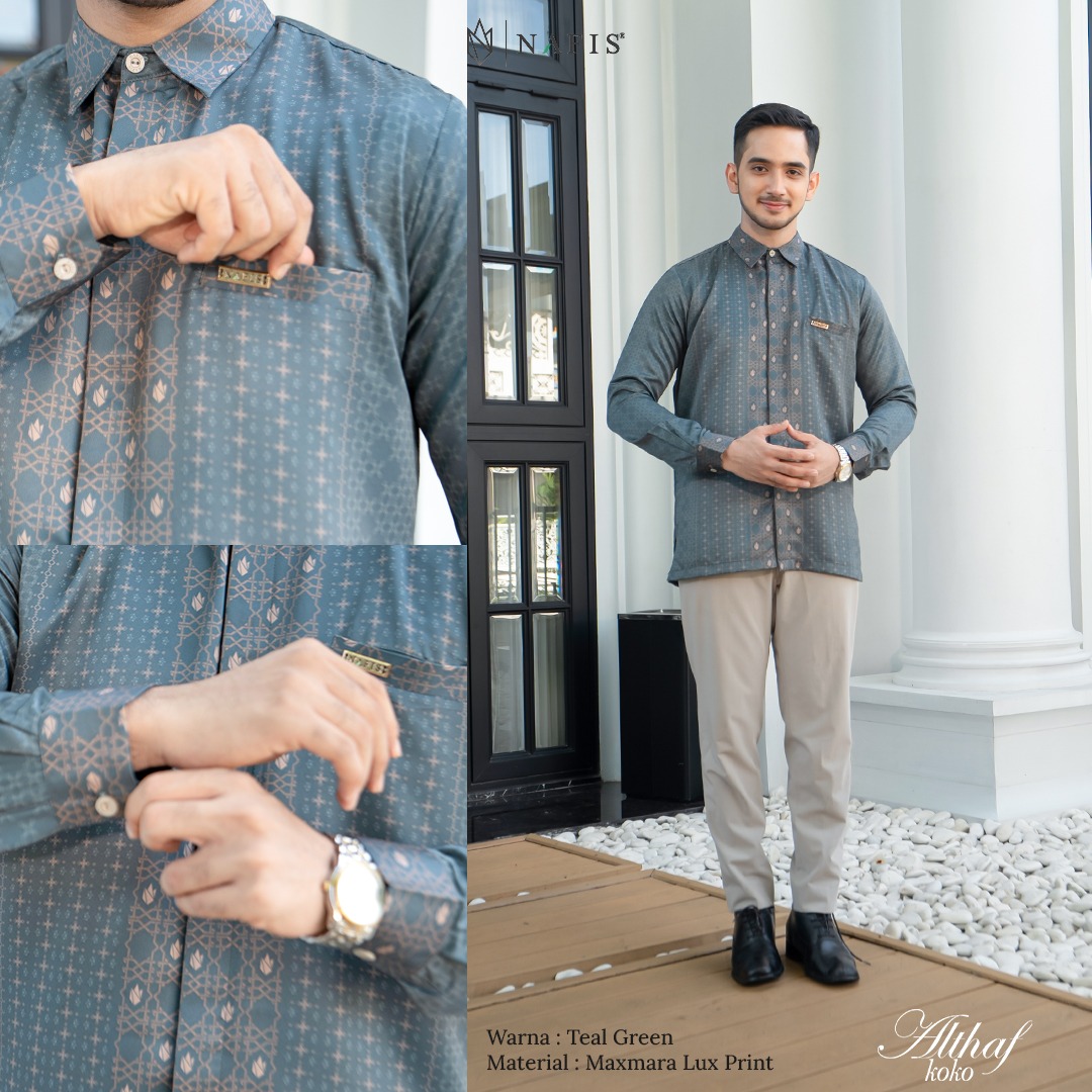 NAFIS SARIMBIT SERENITY OF SAMARKAND KOKO ALTHAF PJG MATERIAL MAXMARA LUX PRINT