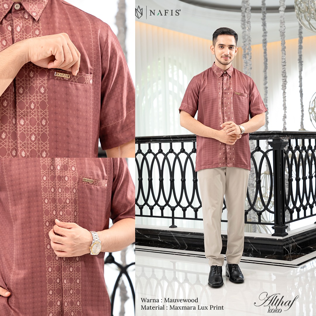 NAFIS SARIMBIT SERENITY OF SAMARKAND KOKO ALTHAF PDK MATERIAL MAXMARA LUX PRINT