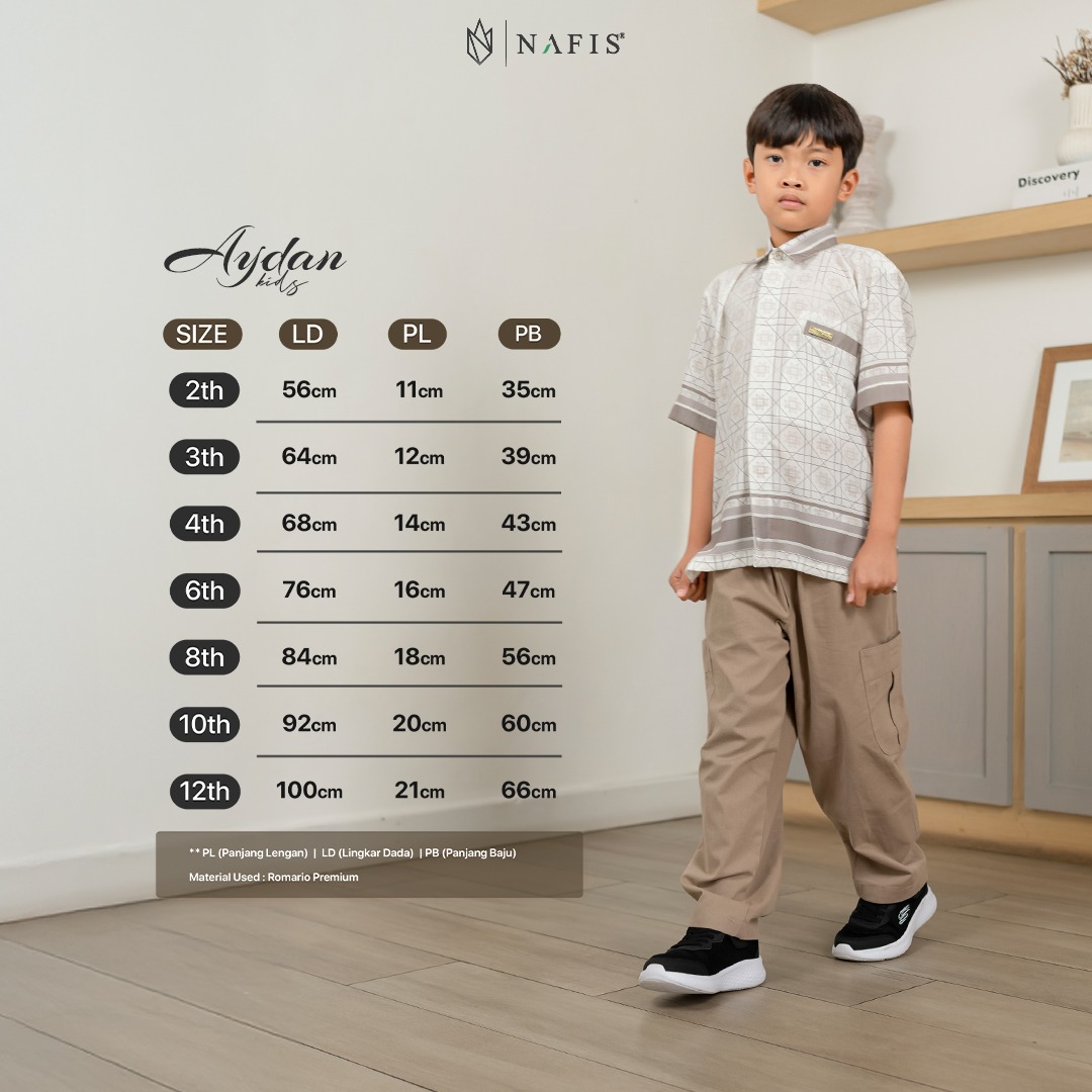 NAFIS SARIMBIT ZAYYANA HARMONY KOKO AYDAN KIDS MATERIAL ROMARIO PREMIUM -SARIMBIT KELUARGA