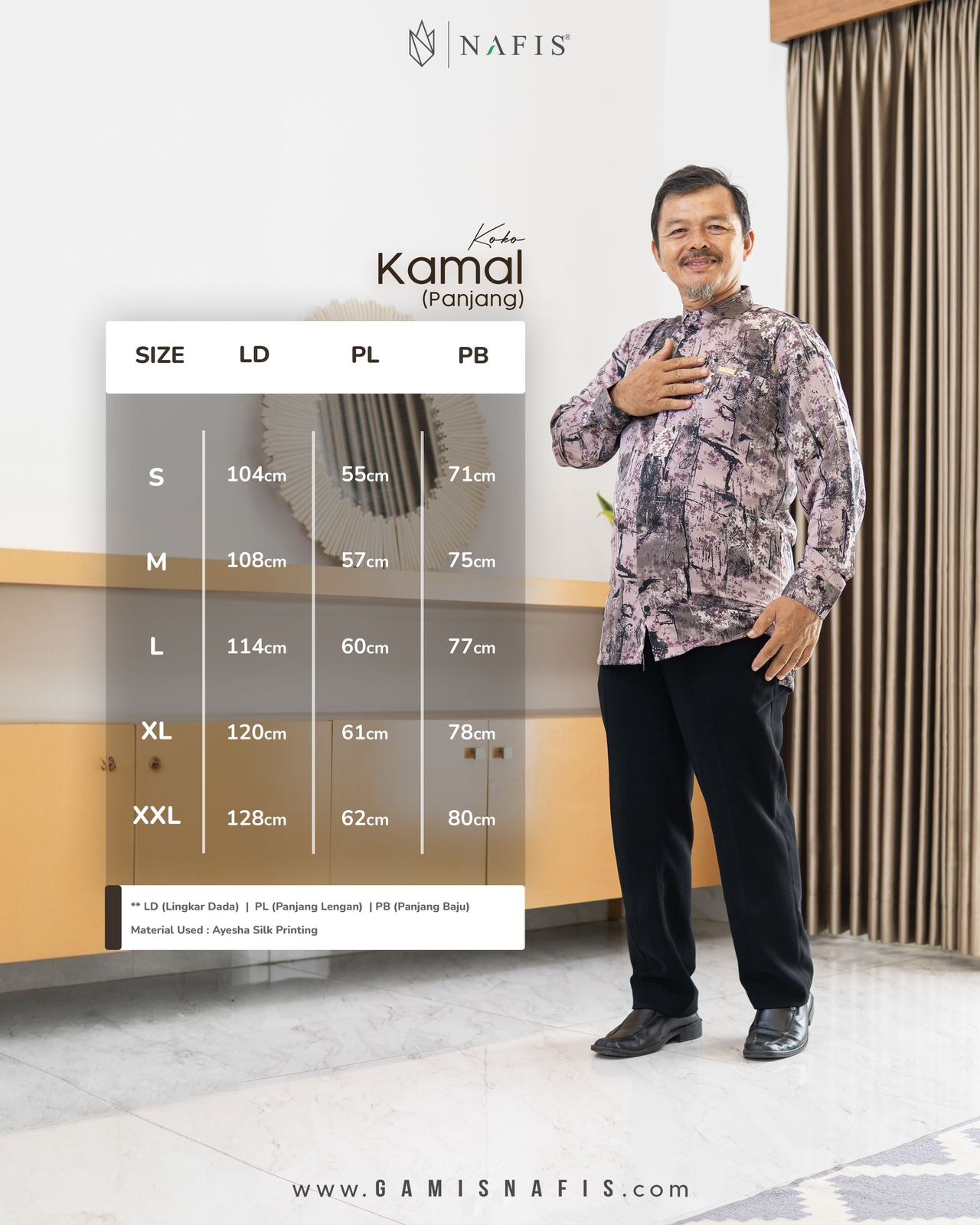 NAFIS KOKO KAMAL PANJANG & PENDEK