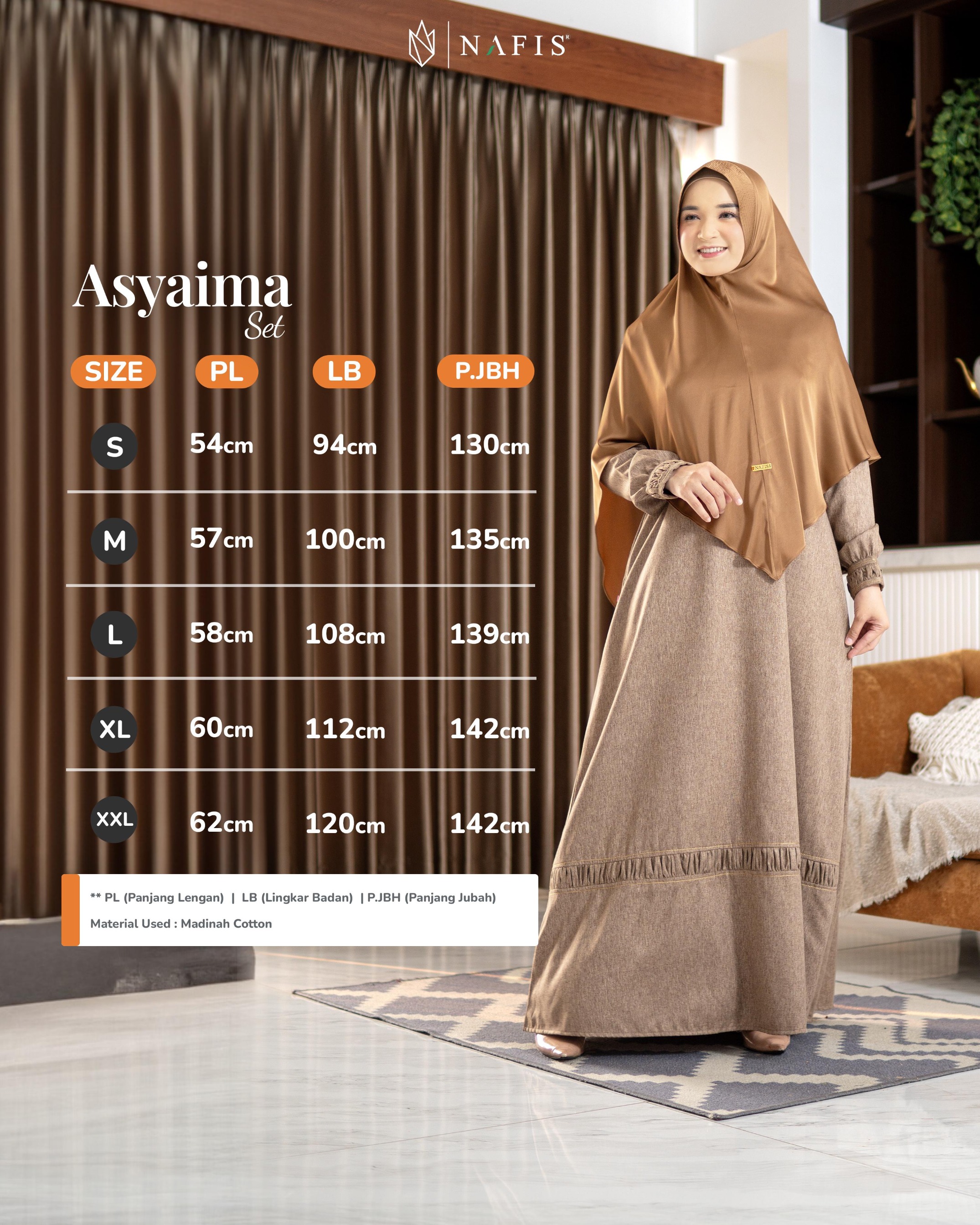 NAFIS SARIMBIT ASYAIMA GAMIS DEWASA
