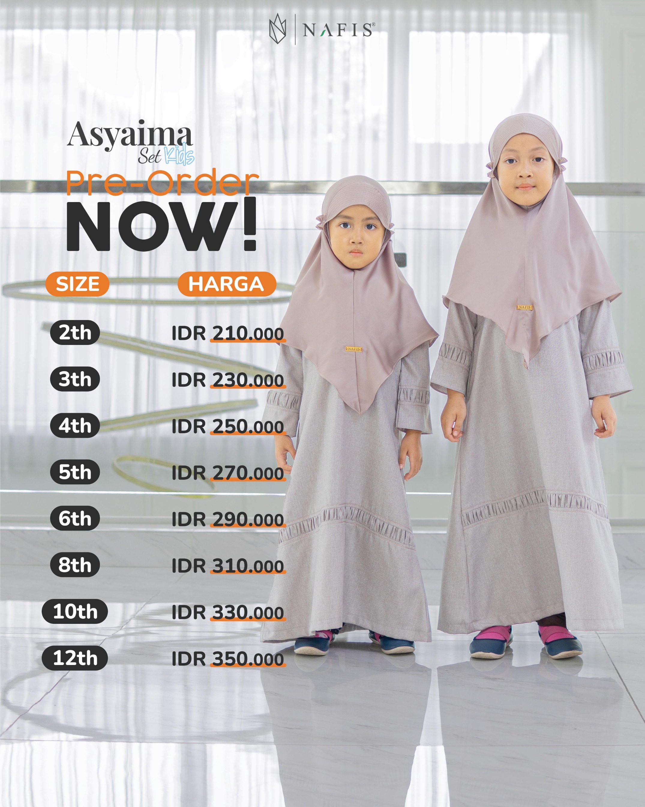 NAFIS SARIMBIT ASYAIMA GAMIS KIDS