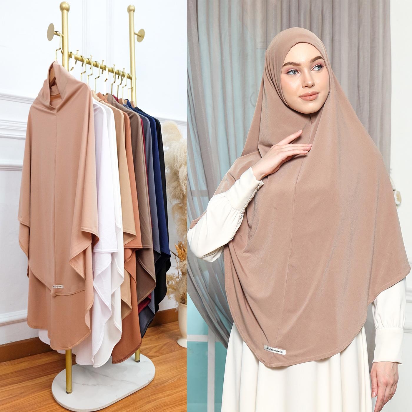 Bergo Syar'i Jersey Korea Premium