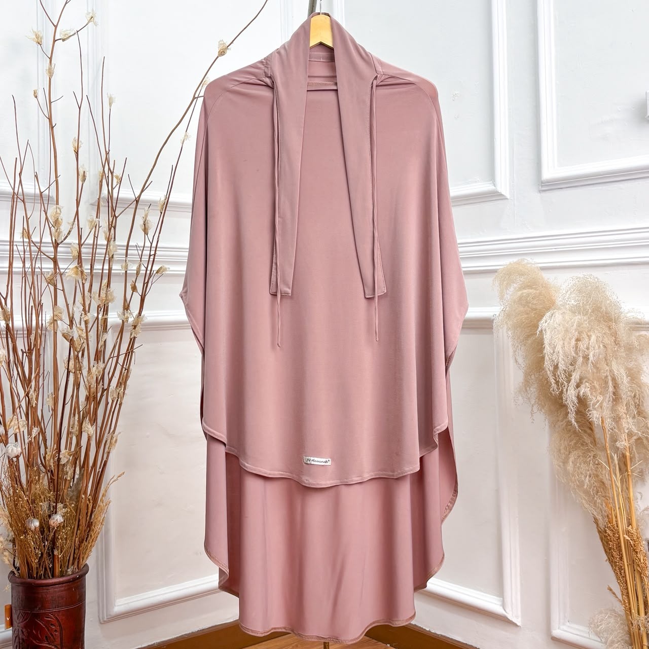 JV Hasanah French Khimar Instan Syar'i Jersey FK 4 in 1 Bisa Cadar UmroH