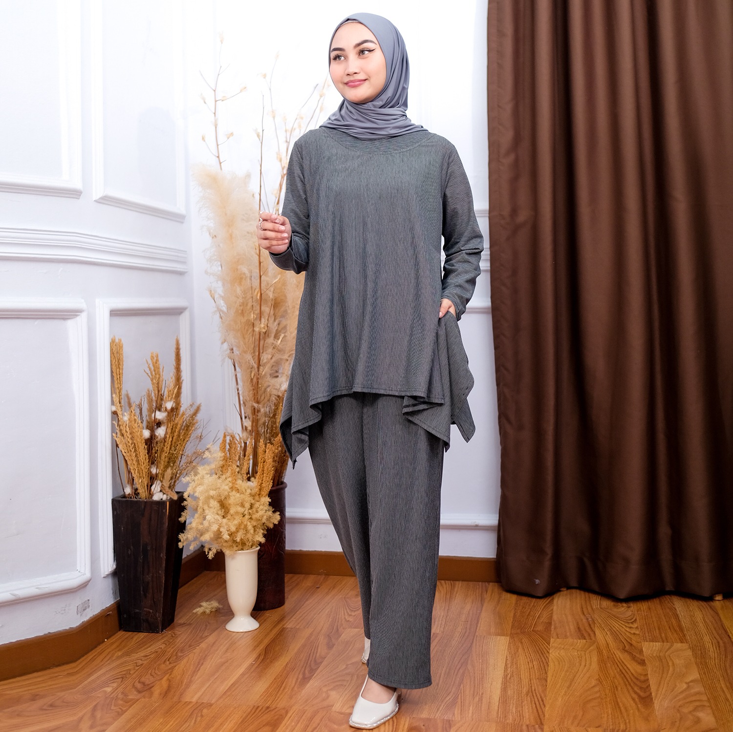 Oneset Simple Pants Stripe Ultrathin - SetCel Simple Daily XXL