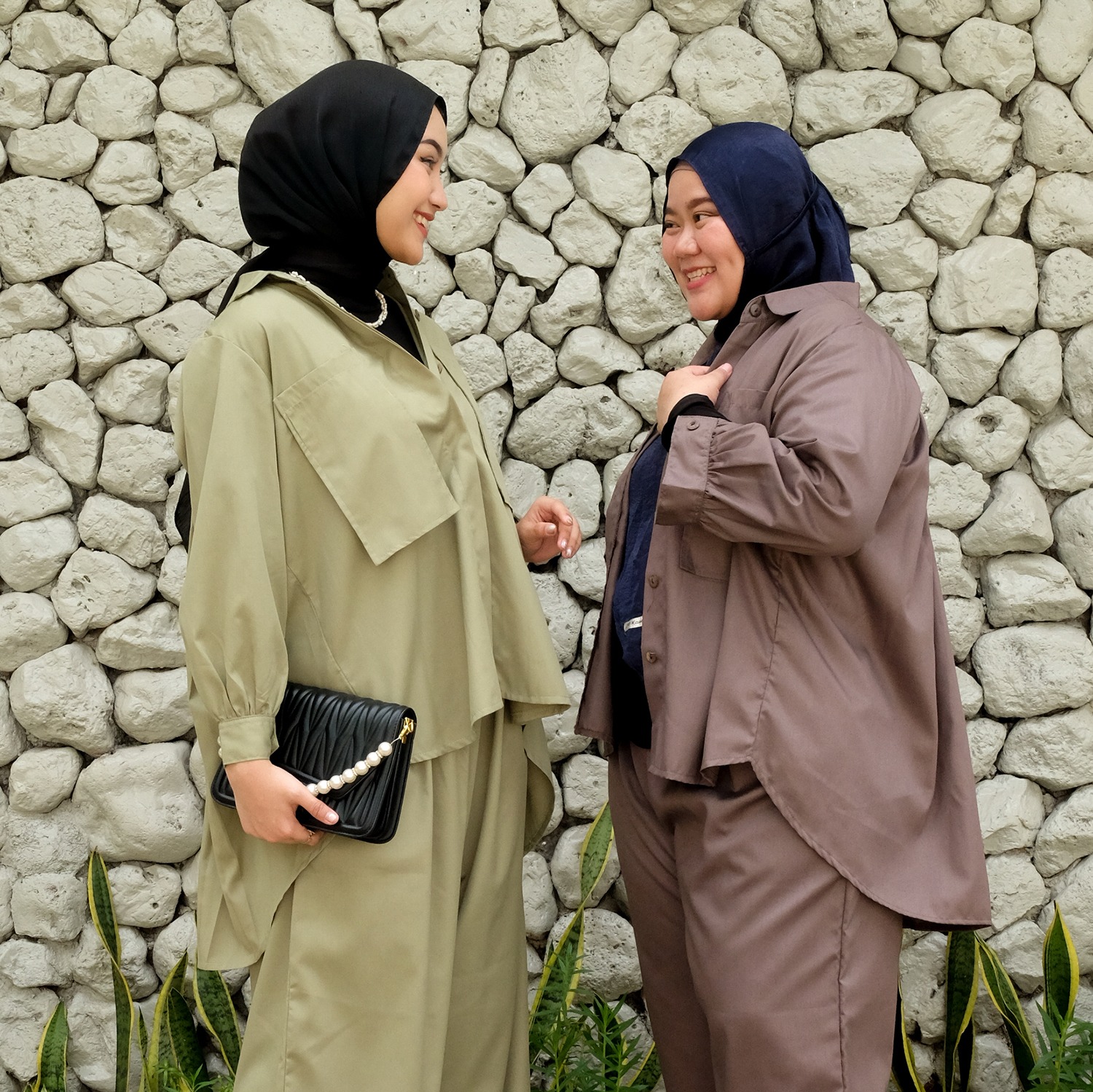 Asena Top - Atasan Katun Toyobo Kancing Busui Friendly New