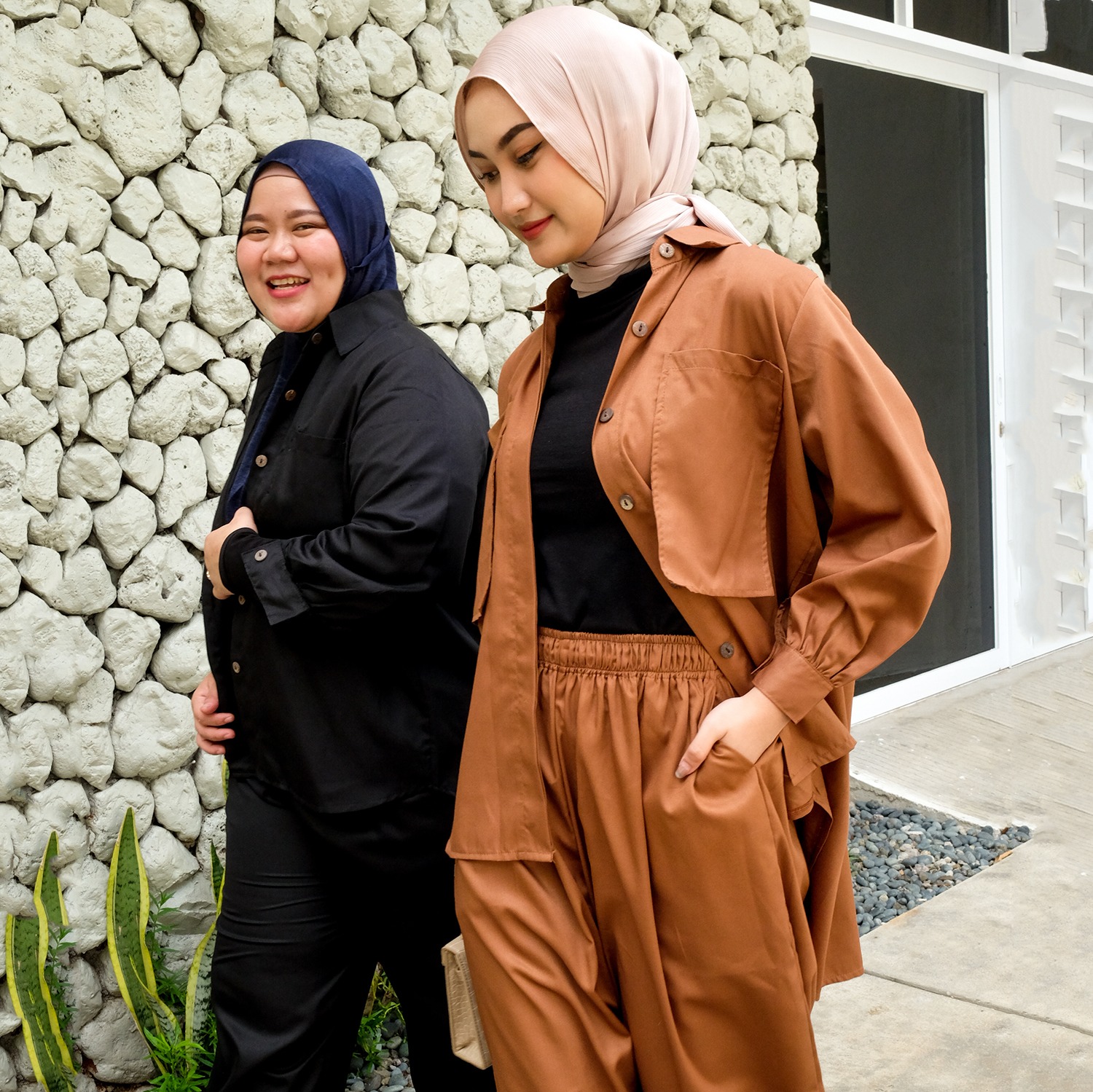 Asena Top - Atasan Katun Toyobo Kancing Busui Friendly New