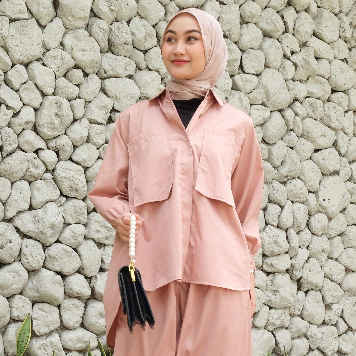 Asena Top - Atasan Katun Toyobo Kancing Busui Friendly New