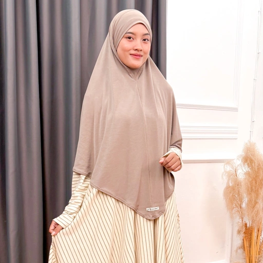Jv Hasanah Khimar Bandana Syar'i Jersey