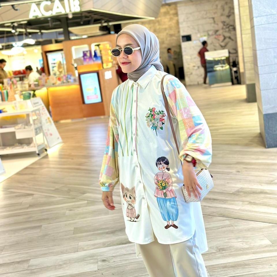 TUNIK LUCU BRENDA BAHAN LEMBUT STRECH BY AMEELA.KL