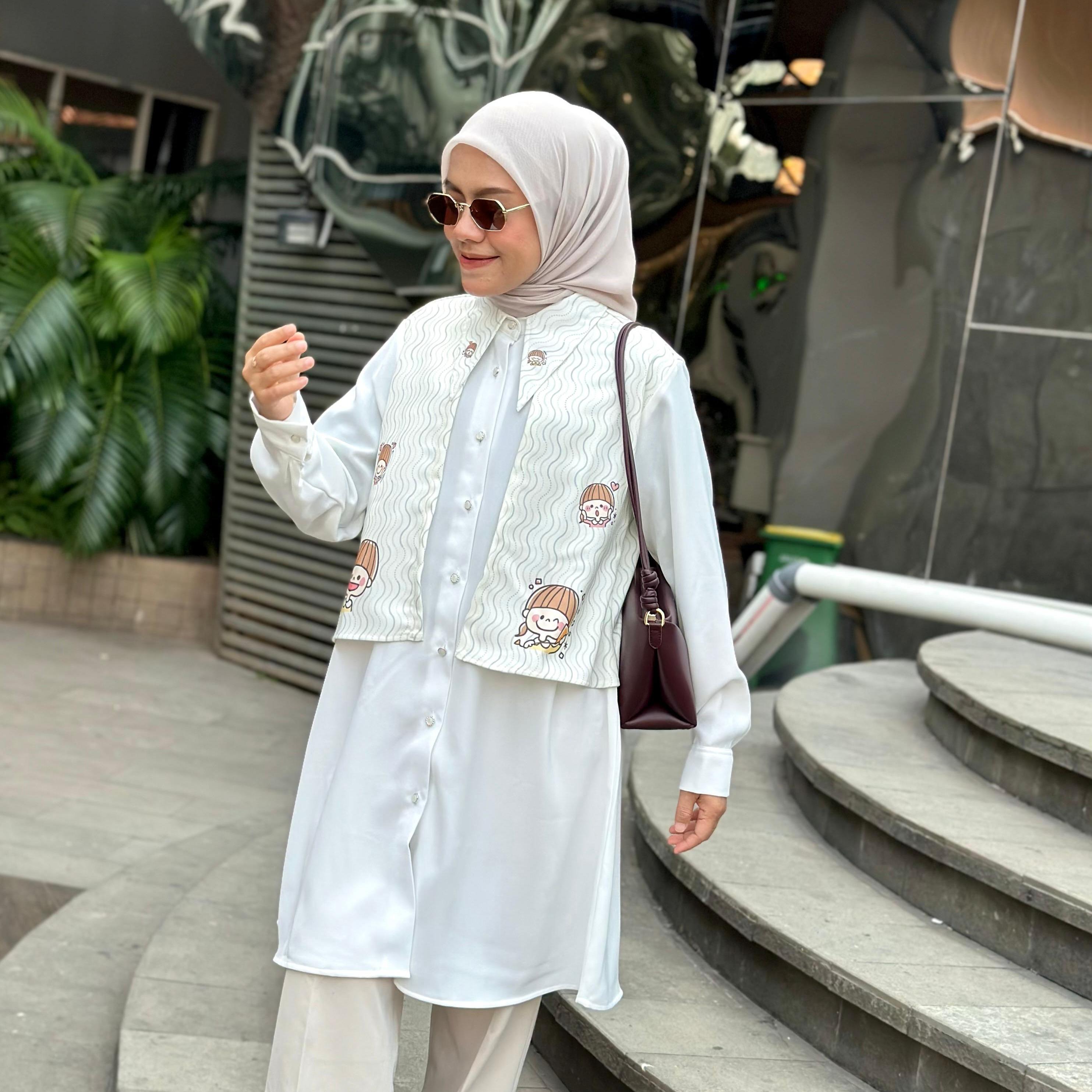 Ameela.kl - TUNIK LUCU PAULA – Bahan LOLY Premium Lembut & NyamaN