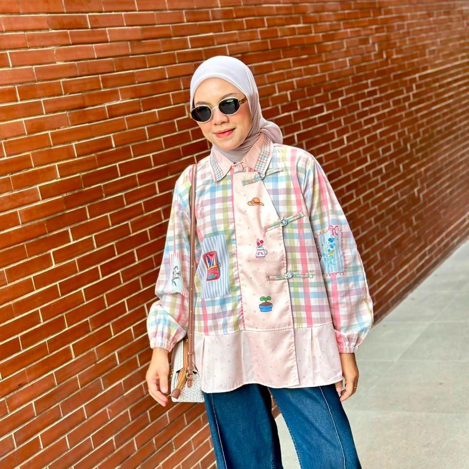 Ameela.kl - Kemeja Full Print  CESEE– Bahan Toyobo Premium Lembut & Nyaman