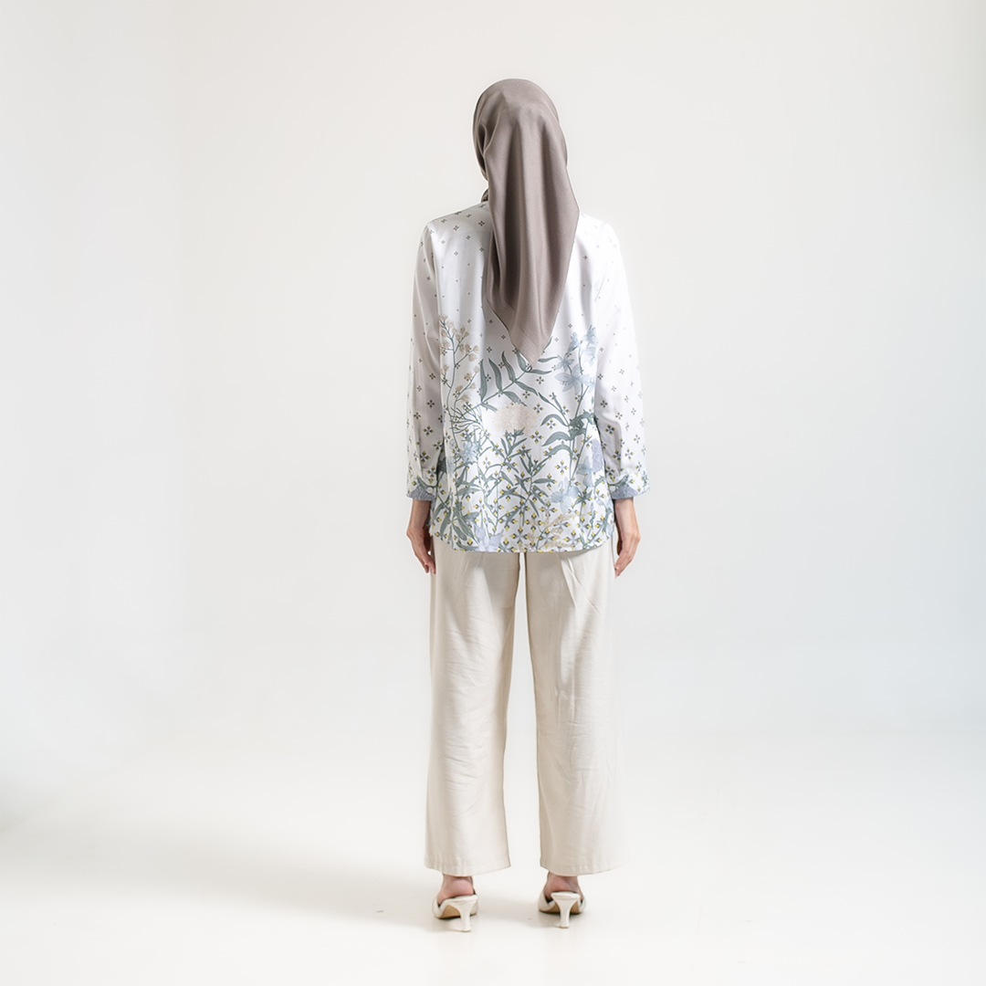 Ameela.KL Blouse Asasia Atasan Motif Full Print