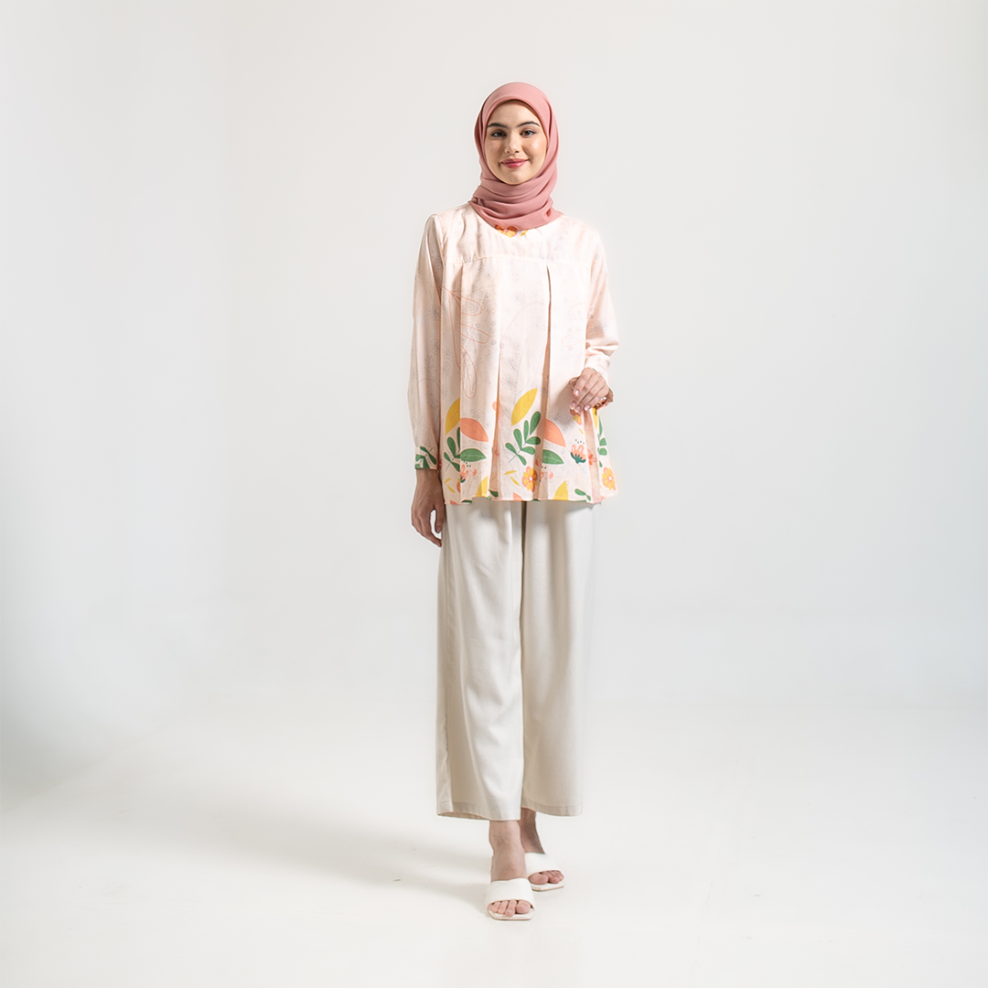 Ameela.KL Blouse Althea Atasan Motif Full Print