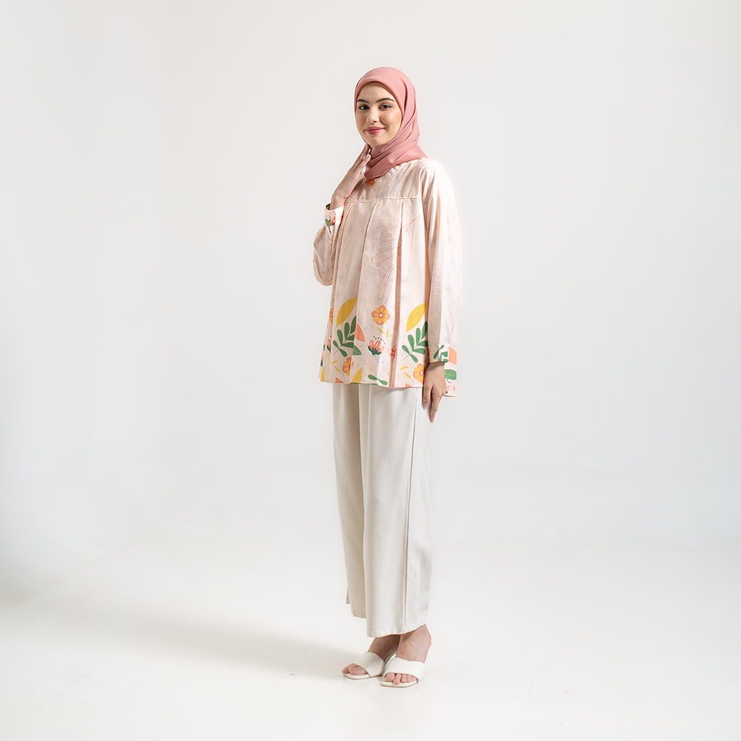 Ameela.KL Blouse Althea Atasan Motif Full Print