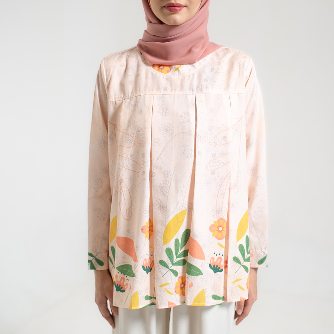 Ameela.KL Blouse Althea Atasan Motif Full Print